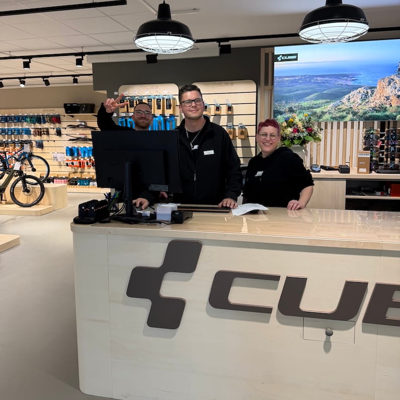 Innenansicht CUBE Store Flensburg