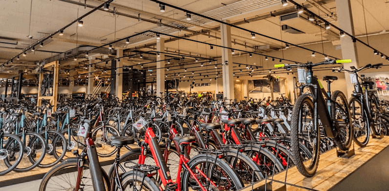 CUBE Store Lübeck Außenansicht