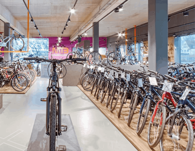 Innenansicht MTB-Market Lübeck