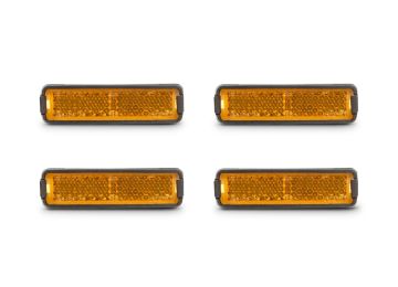 RFR Pedalreflektor Set orange