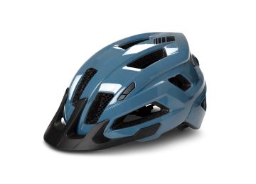 Cube Helm STEEP glossy blue