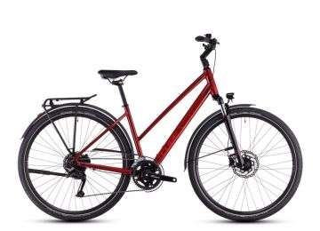 Cube Touring Pro maroon´n´pearl Trapeze