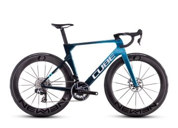 Cube Litening AERO C:68X SLX chromeblue´n´liquidblue