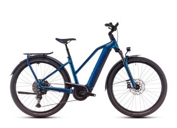 Cube Kathmandu Hybrid EX 800 electricblue´n´chrome Trap