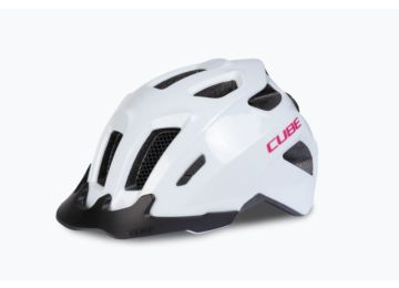 Cube Helm FINK flashwhite´n´pink M (52-57)