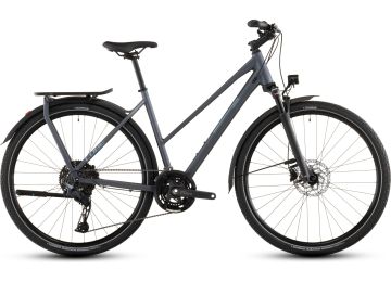 Cube Kathmandu EXC metallicgrey´n´chrome Trapeze