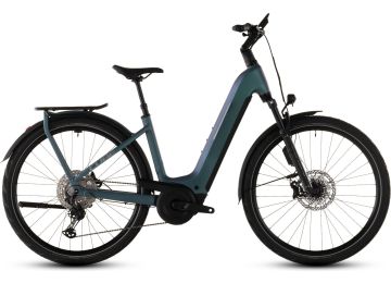 Cube Kathmandu Hybrid EXC 800 smaragdgrey´n´prism   EE