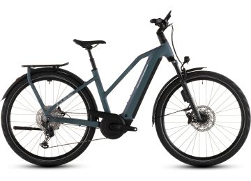Cube Kathmandu Hybrid EXC 800 smaragdgrey Trapez