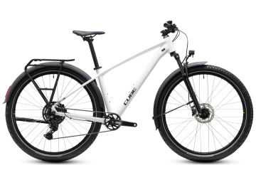 Cube Aim ONE FE metallicwhite´n´black L