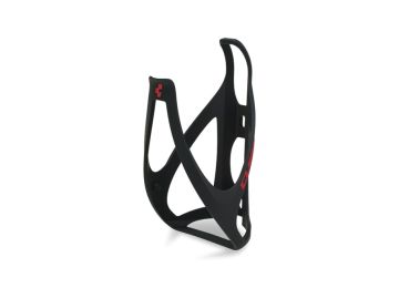 Cube Trinkflaschenhalter HPP matt black´n´red