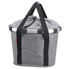 KLICKFIX Bikebasket Twist Silver
