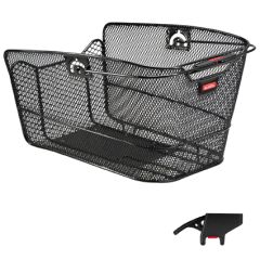 KLICKFIX KORB CITY MAX SCHWARZ KORBKLIP