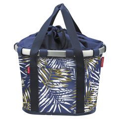 KLICKFIX Bikebasket Jungle Space blue