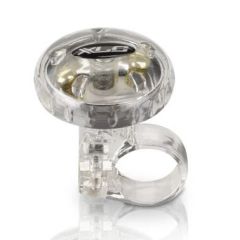 XLC Fahrradglocke DD-M12 silber transparent