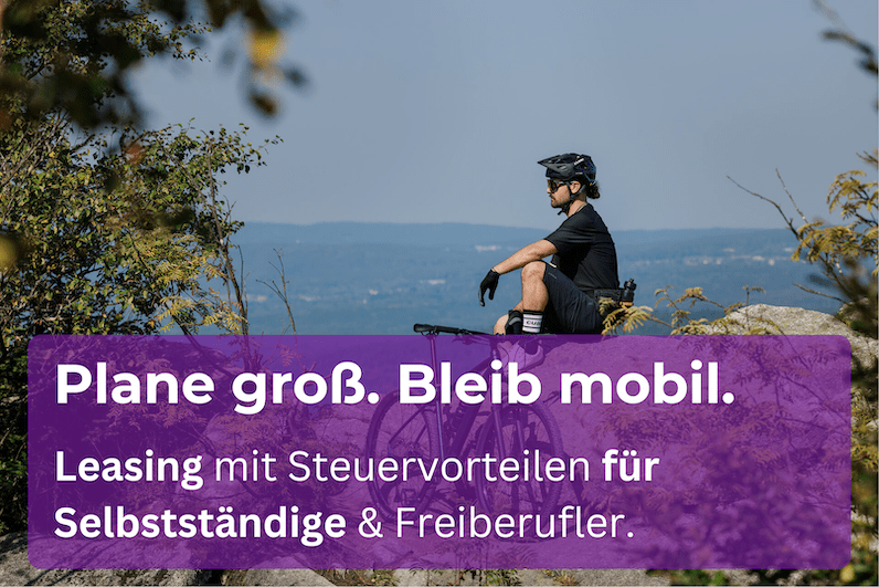 Fahrrad Leasing f&uuml;r Selbststaendige